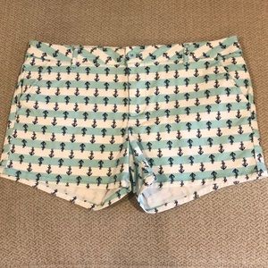 Blue/White Anchor Shorts
